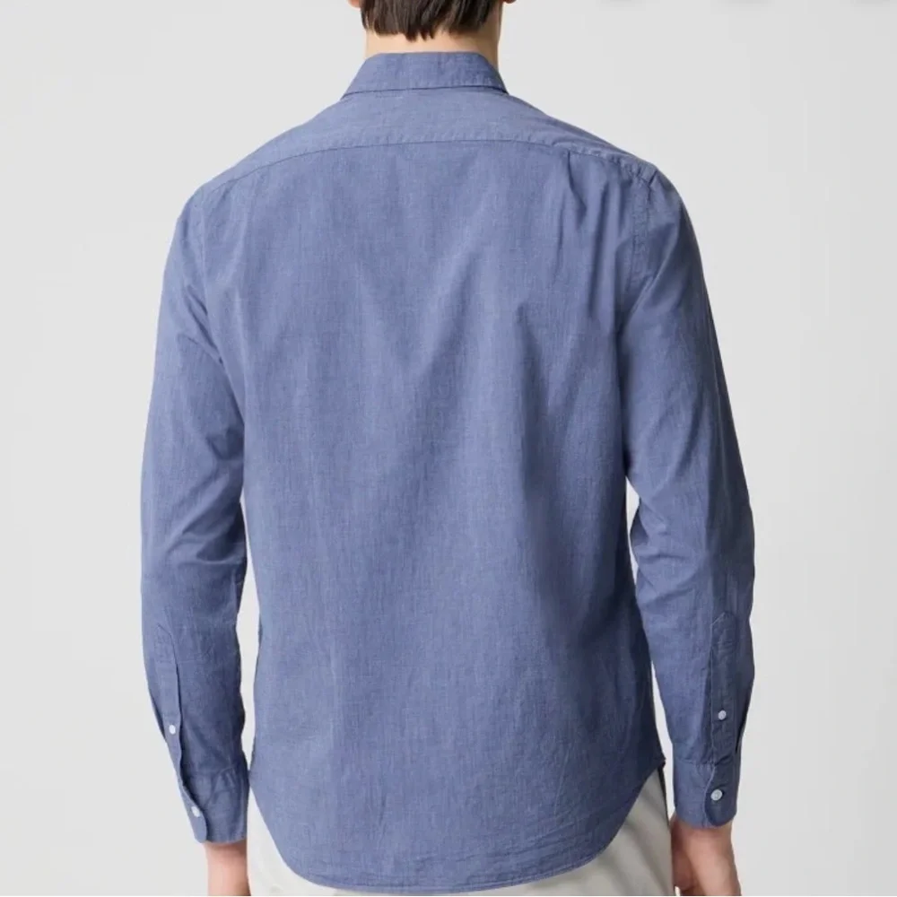 J. Crew Men's Slim Flex Button-Down Oxford Shirt Cotton Large